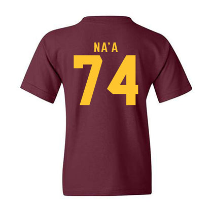Arizona State - NCAA Football : Sean Na'a - Classic Shersey Youth T-Shirt-1