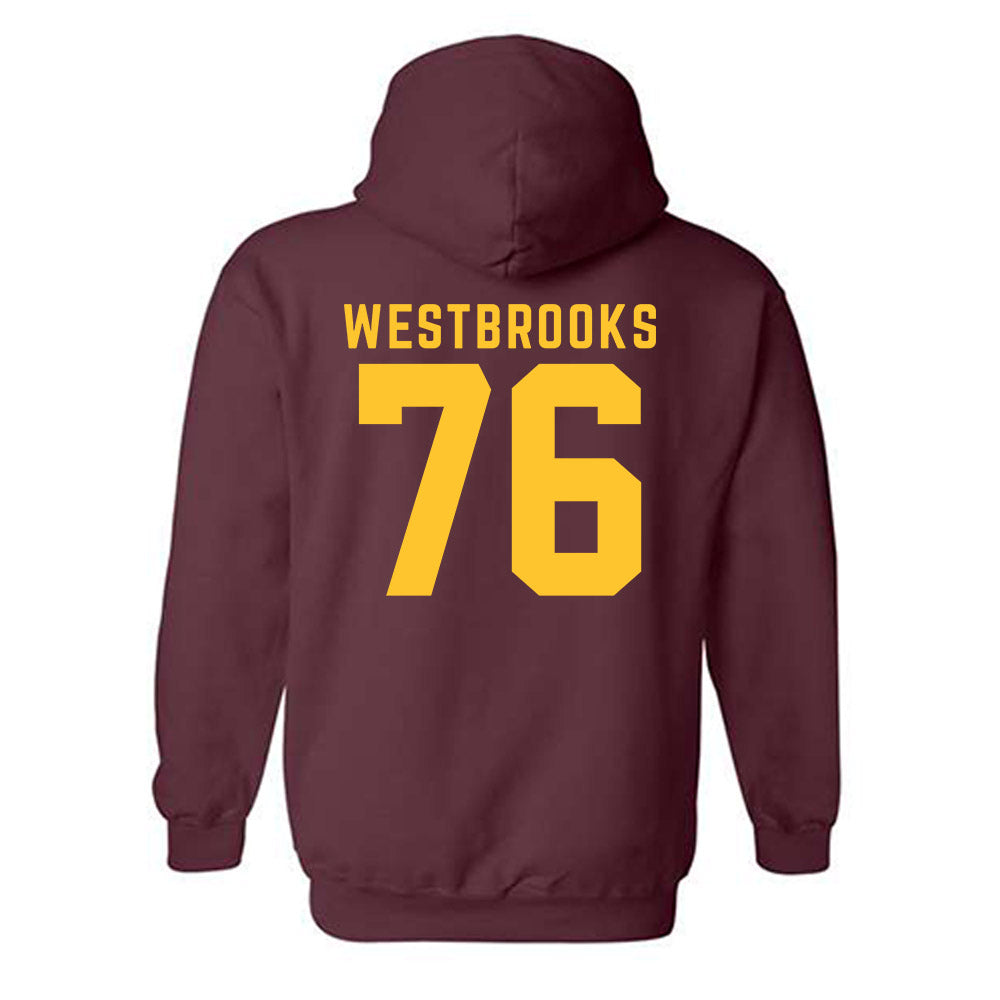 Arizona State - NCAA Football : Champ Westbrooks - Classic Shersey Hooded Sweatshirt-1