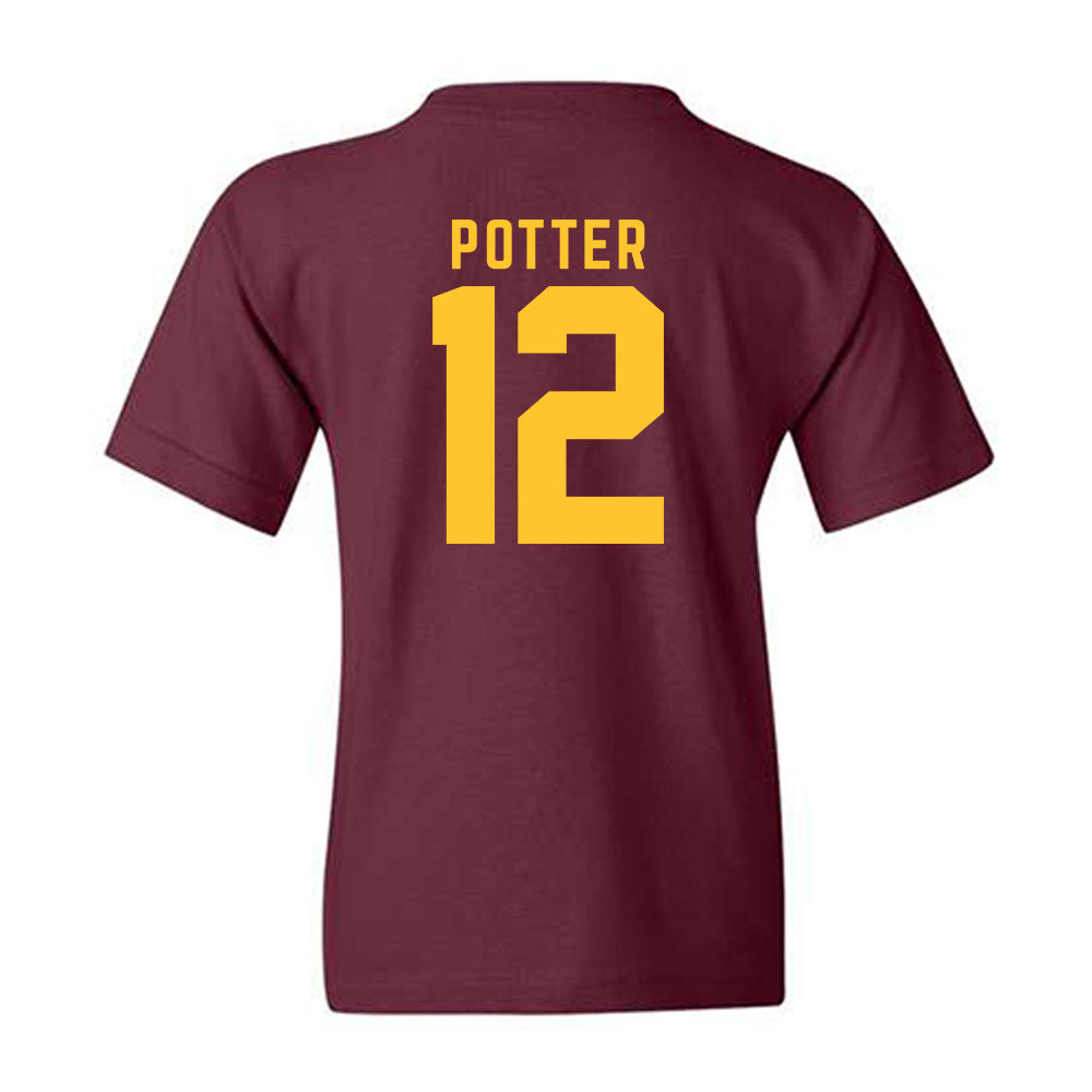 Arizona State - NCAA Men's Ice Hockey : Cullen Potter - Classic Shersey Youth T-Shirt-1