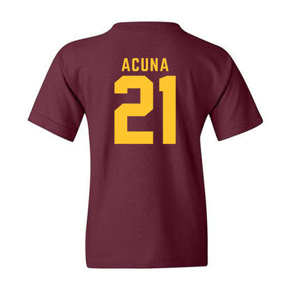 Arizona State - NCAA Softball : Yannixa Acuna - Classic Shersey Youth T-Shirt-1