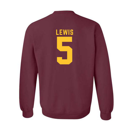 Arizona State - NCAA Baseball : Brenden Lewis - Classic Shersey Crewneck Sweatshirt-1