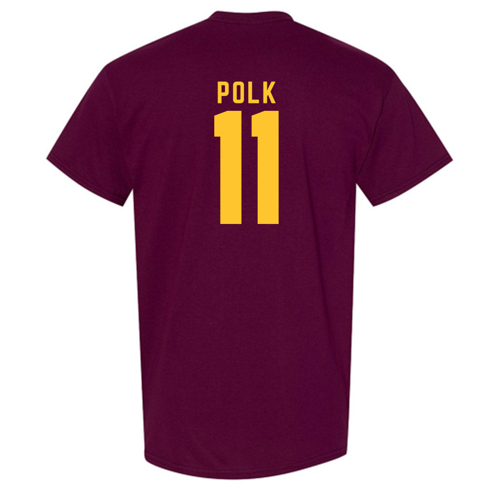 Arizona State - NCAA Men's Basketball : Kash Polk - Classic Shersey T-Shirt-1
