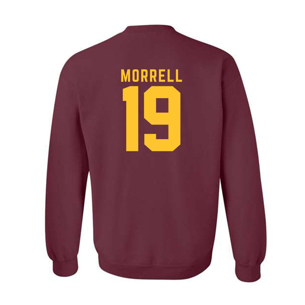 Arizona State - NCAA Men's Ice Hockey : Logan Morrell - Classic Shersey Crewneck Sweatshirt-1