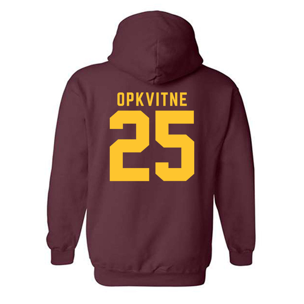 Arizona State - NCAA Women's Soccer : Ella Opkvitne - Classic Shersey Hooded Sweatshirt