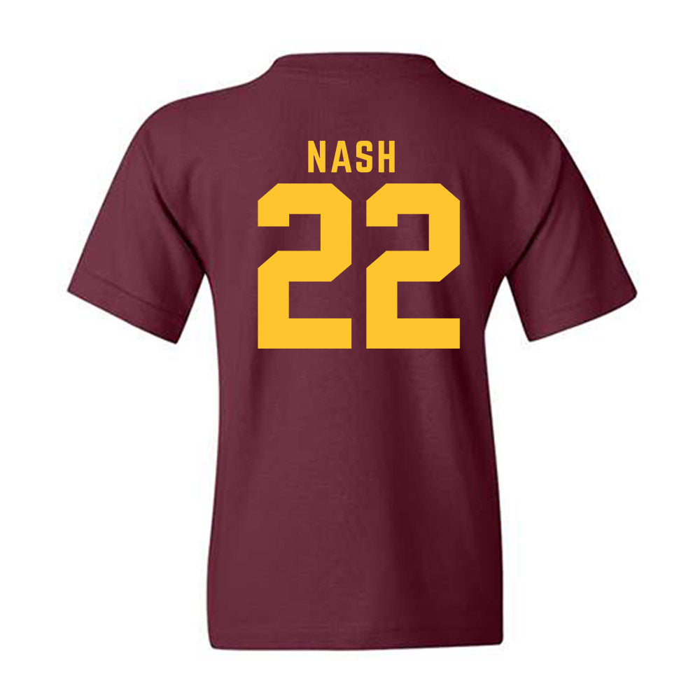 Arizona State - NCAA Men's Ice Hockey : Ty Nash - Classic Shersey Youth T-Shirt-1