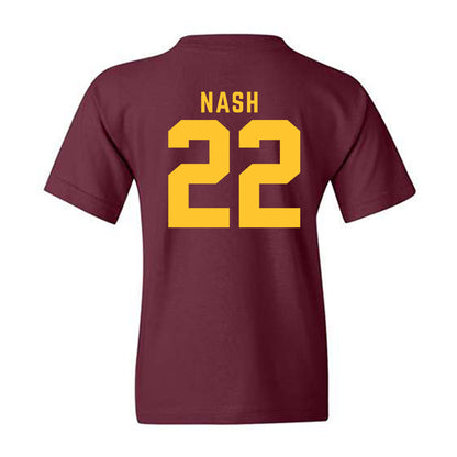 Arizona State - NCAA Men's Ice Hockey : Ty Nash - Classic Shersey Youth T-Shirt-1