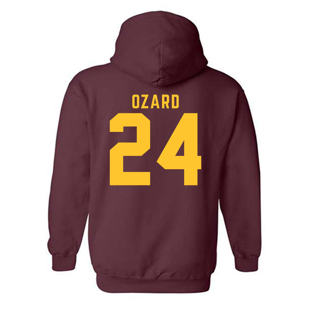 Arizona State - NCAA Women's Soccer : Katherine Ozard - Classic Shersey Hooded Sweatshirt-1