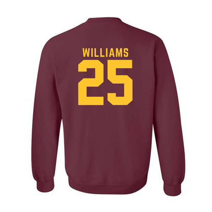 Arizona State - NCAA Men's Basketball : Jordan Williams - Classic Shersey Crewneck Sweatshirt