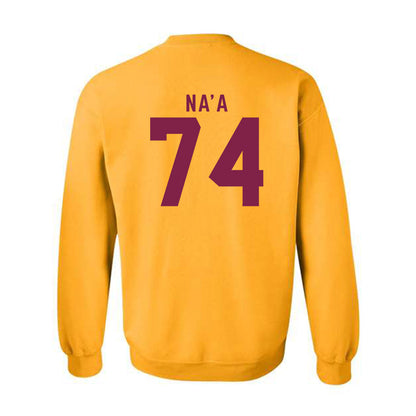 Arizona State - NCAA Football : Sean Na'a - Classic Shersey Crewneck Sweatshirt-1