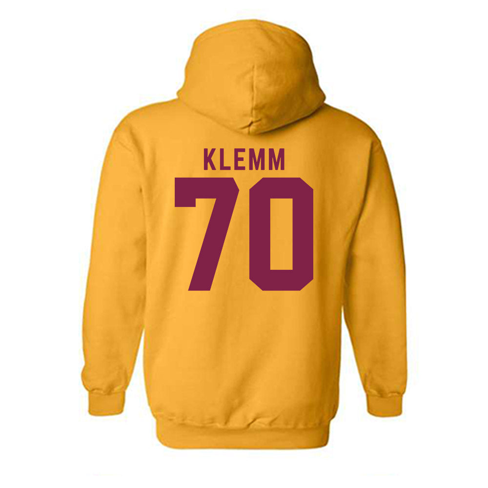 Arizona State - NCAA Football : Jalen Klemm - Classic Shersey Hooded Sweatshirt-1