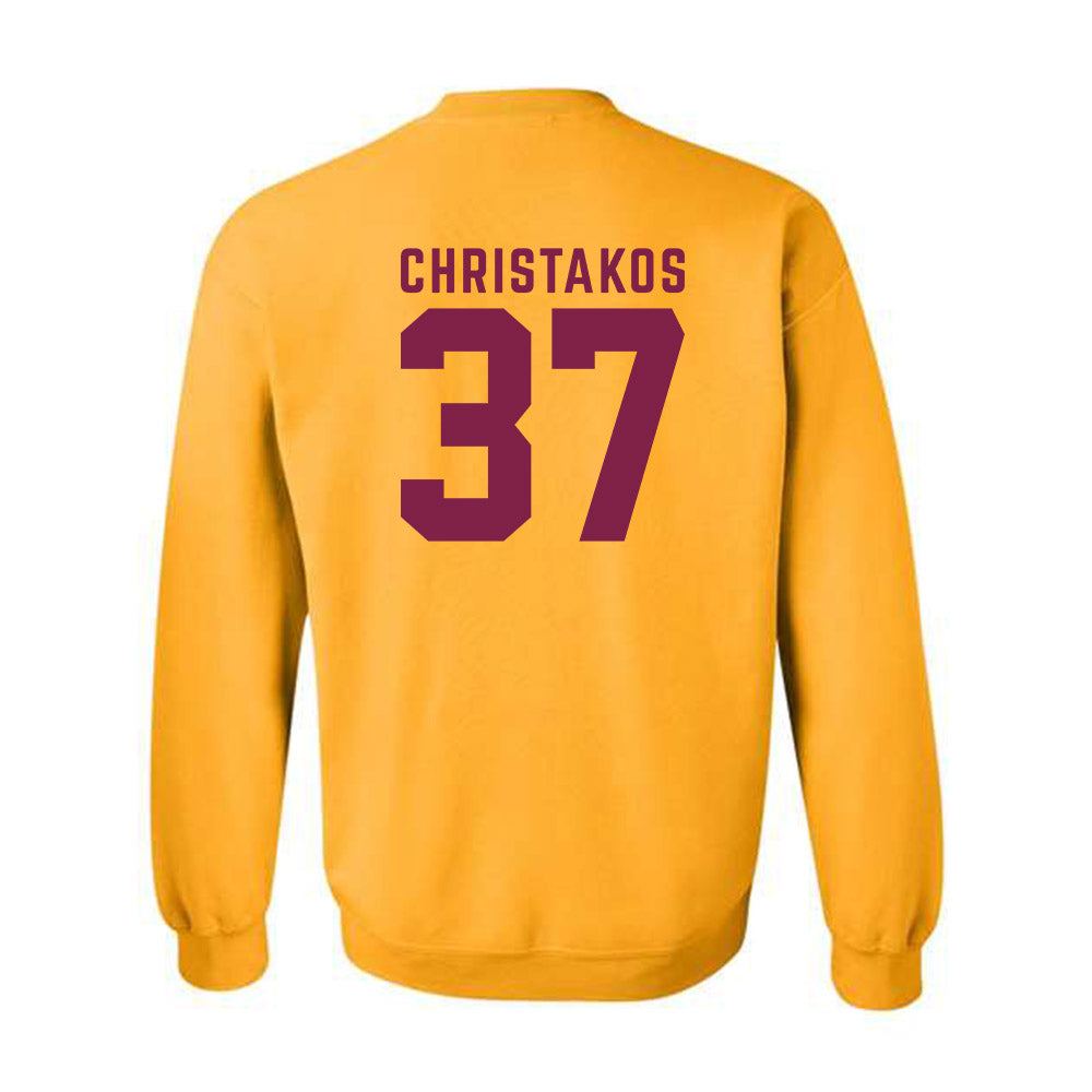 Arizona State - NCAA Football : Tommy Christakos - Classic Shersey Crewneck Sweatshirt-1