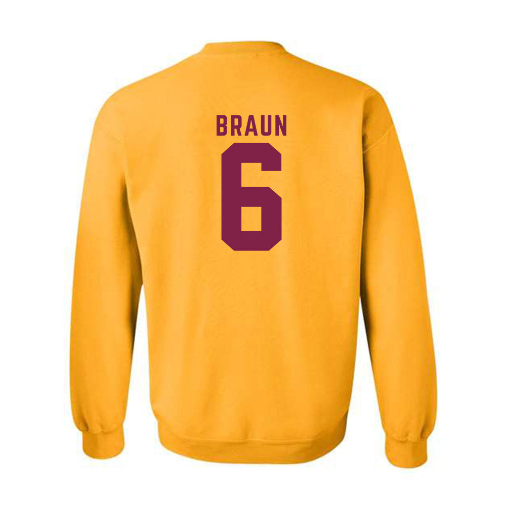 Arizona State - NCAA Men's Basketball : Connor Braun - Classic Shersey Crewneck Sweatshirt