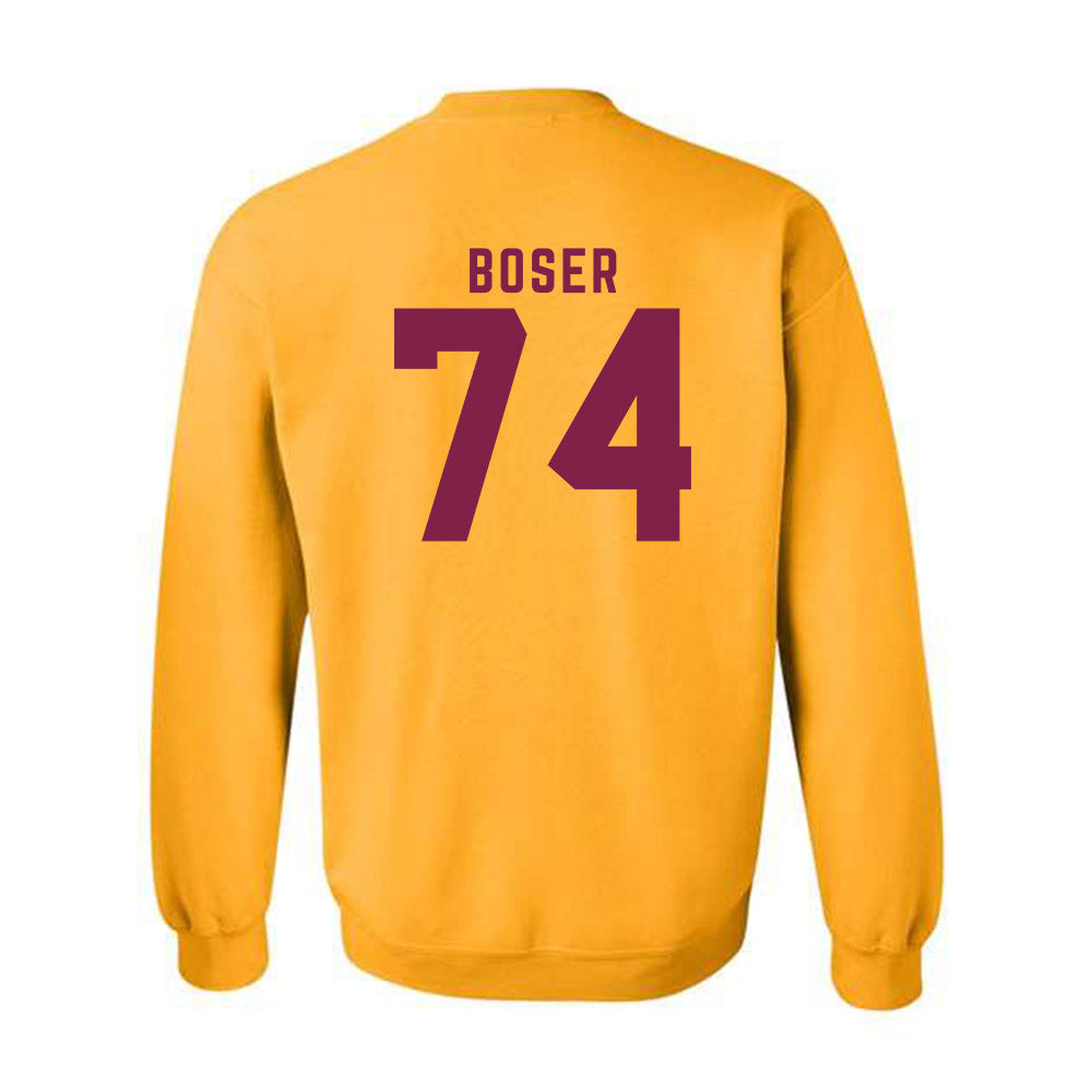 Arizona State - NCAA Men's Ice Hockey : Brasen Boser - Classic Shersey Crewneck Sweatshirt-1