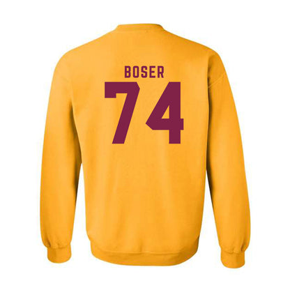 Arizona State - NCAA Men's Ice Hockey : Brasen Boser - Classic Shersey Crewneck Sweatshirt-1