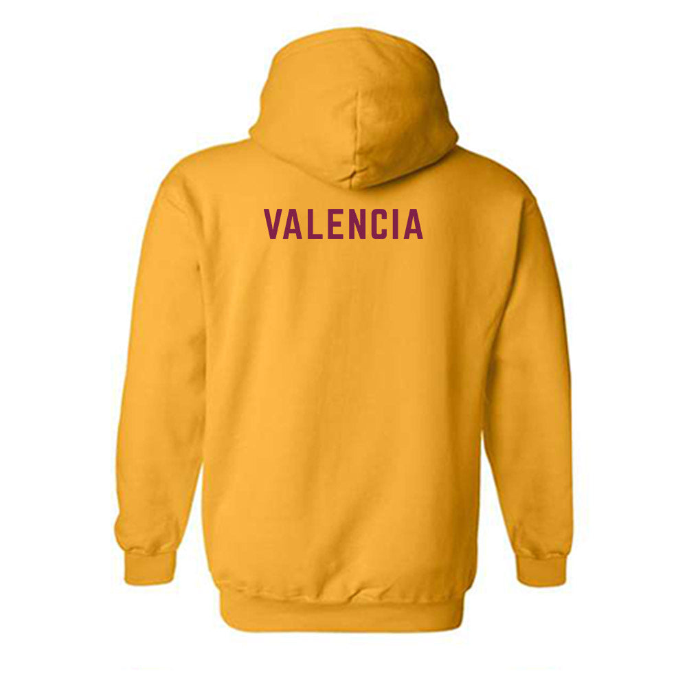 Arizona State - NCAA Wrestling : Cael Valencia - Classic Shersey Hooded Sweatshirt