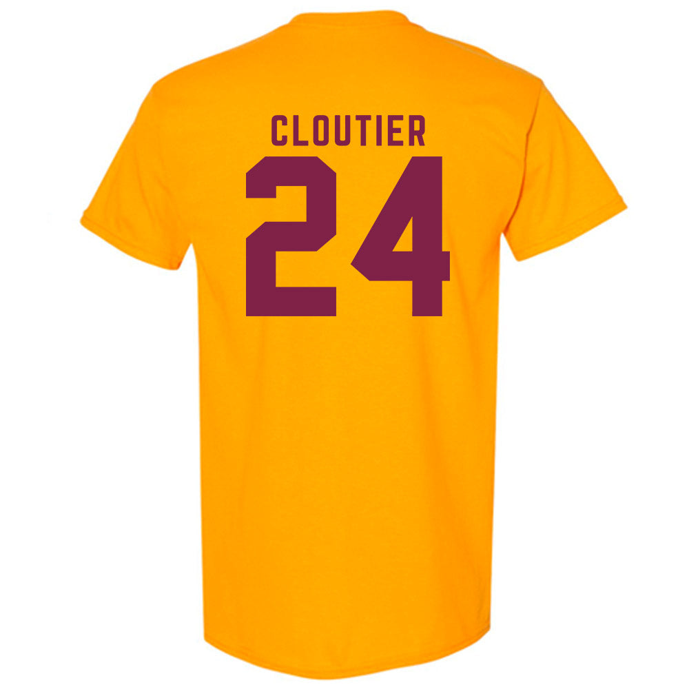 Arizona State - NCAA Men's Ice Hockey : Justin Cloutier - Classic Shersey T-Shirt-1