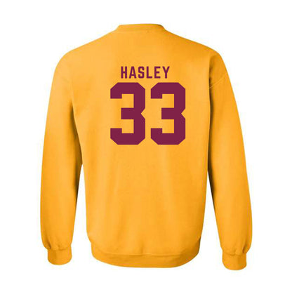 Arizona State - NCAA Men's Ice Hockey : Connor Hasley - Classic Shersey Crewneck Sweatshirt-1