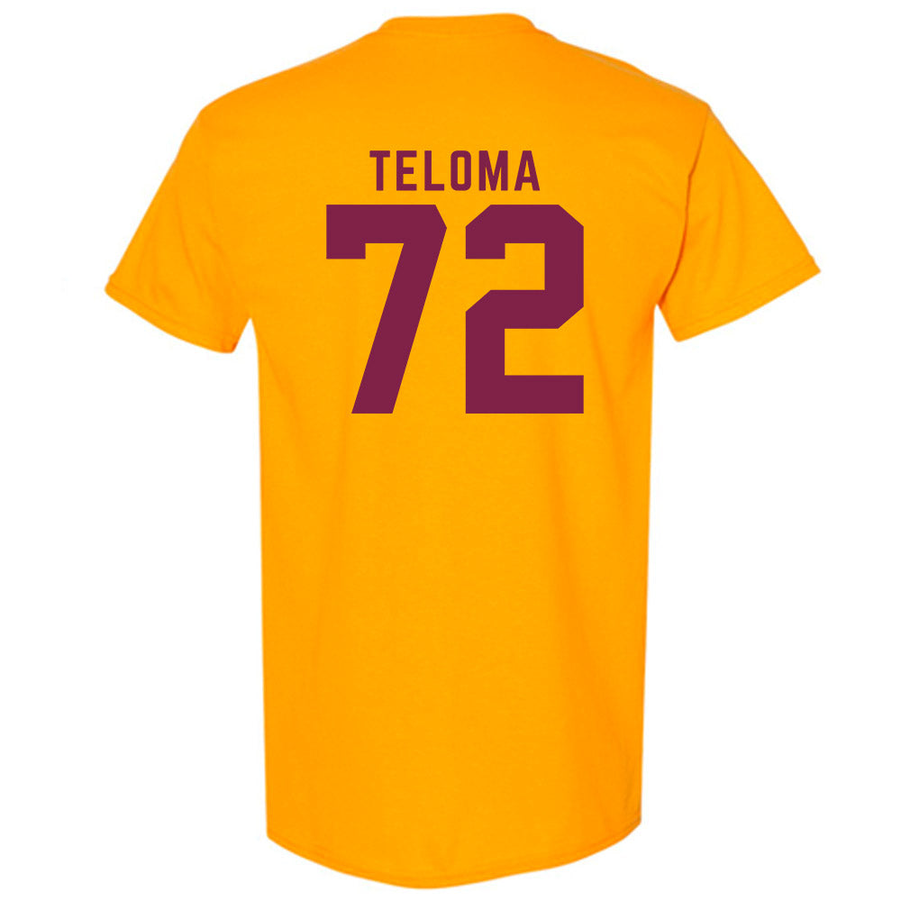 Arizona State - NCAA Football : Doughless Teloma - Classic Shersey T-Shirt-1