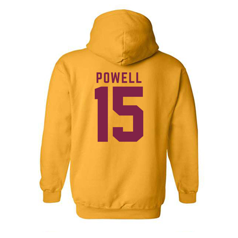 Arizona State - NCAA Men's Ice Hockey : Noah Powell - Classic Shersey Hooded Sweatshirt-1