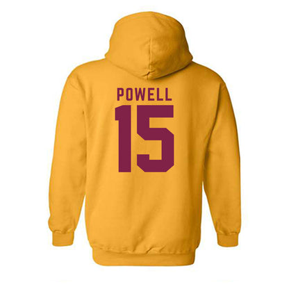 Arizona State - NCAA Men's Ice Hockey : Noah Powell - Classic Shersey Hooded Sweatshirt-1