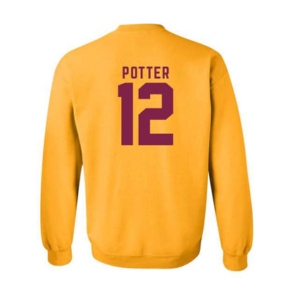 Arizona State - NCAA Men's Ice Hockey : Cullen Potter - Classic Shersey Crewneck Sweatshirt-1