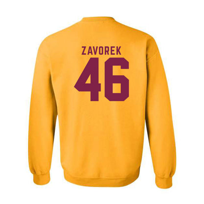 Arizona State - NCAA Baseball : Beckett Zavorek - Classic Shersey Crewneck Sweatshirt-1