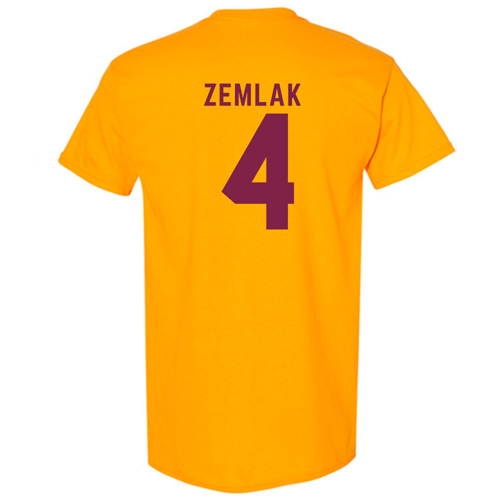 Arizona State - NCAA Men's Ice Hockey : Austin Zemlak - Classic Shersey T-Shirt-1