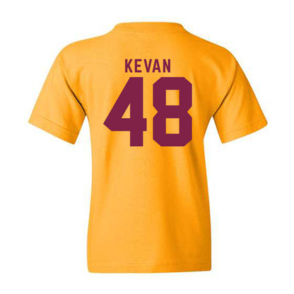 Arizona State - NCAA Men's Ice Hockey : Ben Kevan - Classic Shersey Youth T-Shirt-1