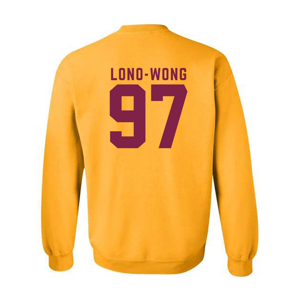 Arizona State - NCAA Football : Blazen Lono-Wong - Classic Shersey Crewneck Sweatshirt-1