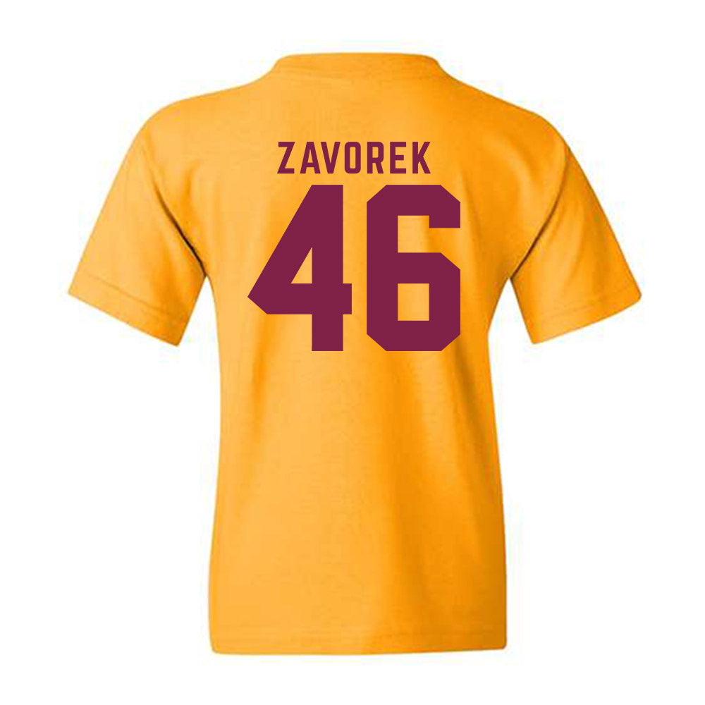 Arizona State - NCAA Baseball : Beckett Zavorek - Classic Shersey Youth T-Shirt-1
