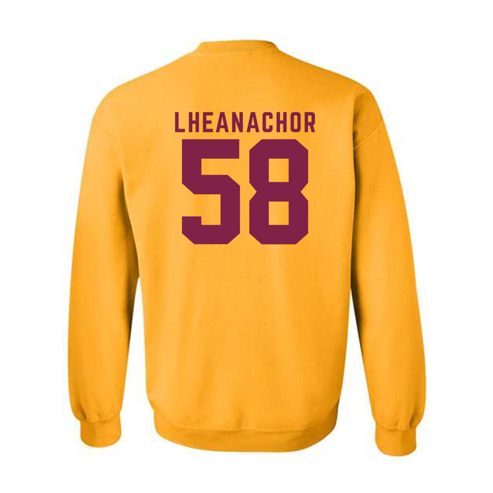 Arizona State - NCAA Football : Maxwell Lheanachor - Classic Shersey Crewneck Sweatshirt-1