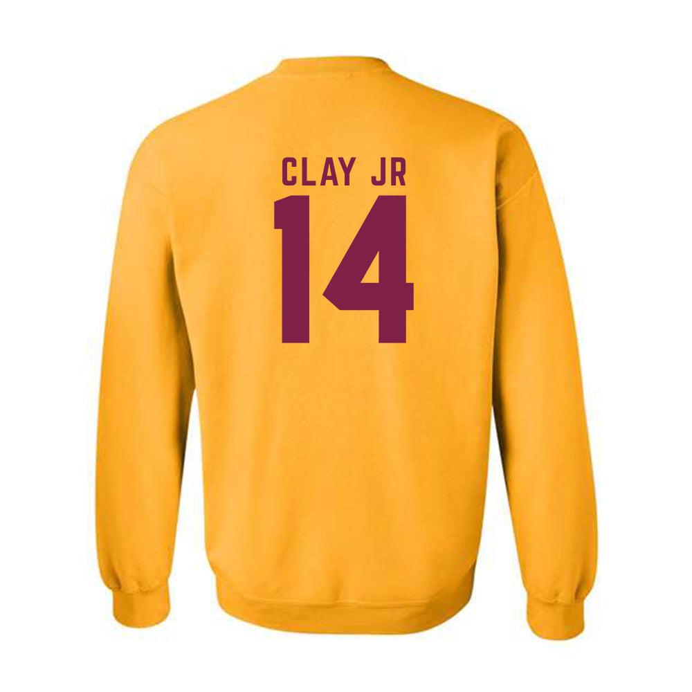Arizona State - NCAA Men's Basketball : Chianti Clay Jr - Classic Shersey Crewneck Sweatshirt