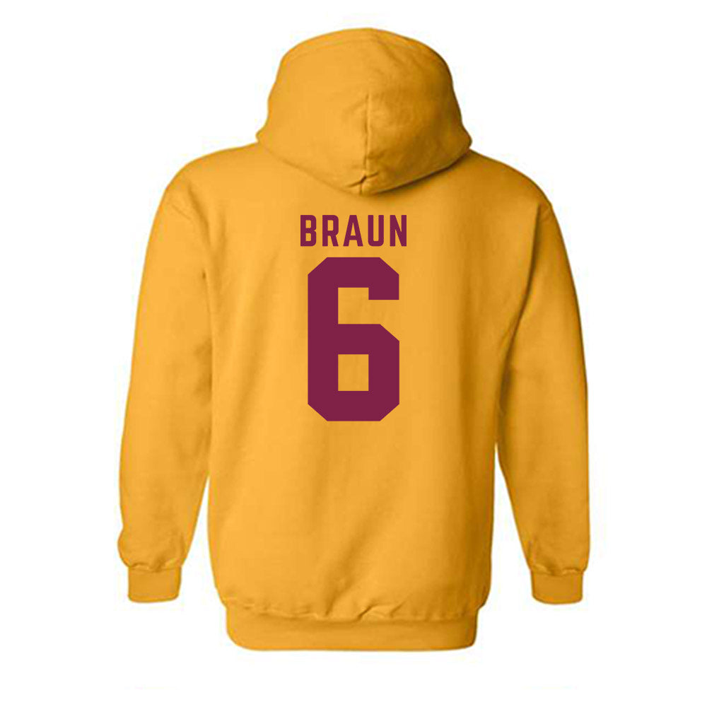 Arizona State - NCAA Men's Basketball : Connor Braun - Classic Shersey Hooded Sweatshirt