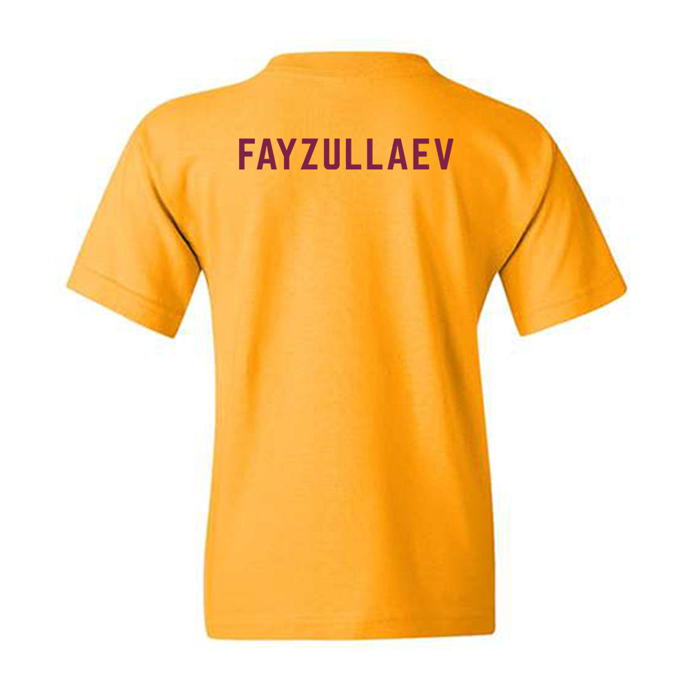 Arizona State - NCAA Wrestling : Azizbek Fayzullaev - Classic Shersey Youth T-Shirt-1