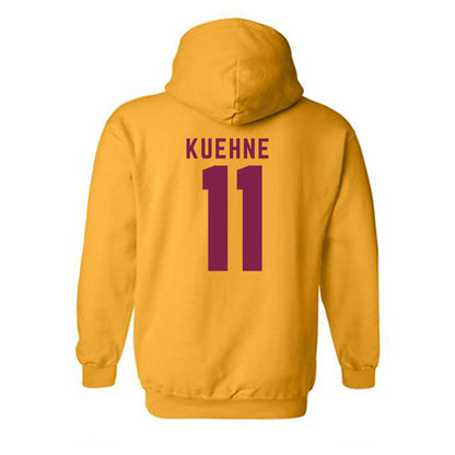 Arizona State - NCAA Men's Ice Hockey : Lincoln Kuehne - Classic Shersey Hooded Sweatshirt-1