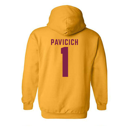 Arizona State - NCAA Men's Ice Hockey : Luke Pavicich - Classic Shersey Hooded Sweatshirt