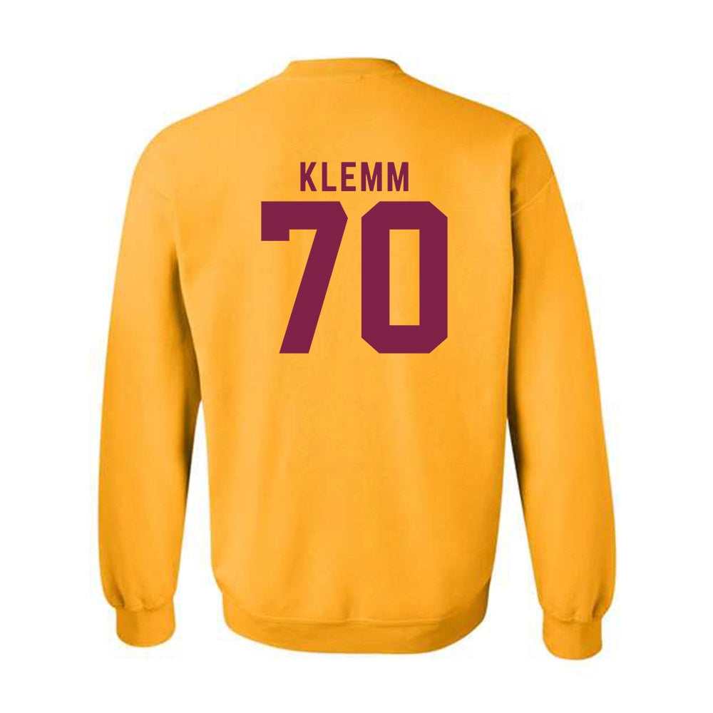 Arizona State - NCAA Football : Jalen Klemm - Classic Shersey Crewneck Sweatshirt-1