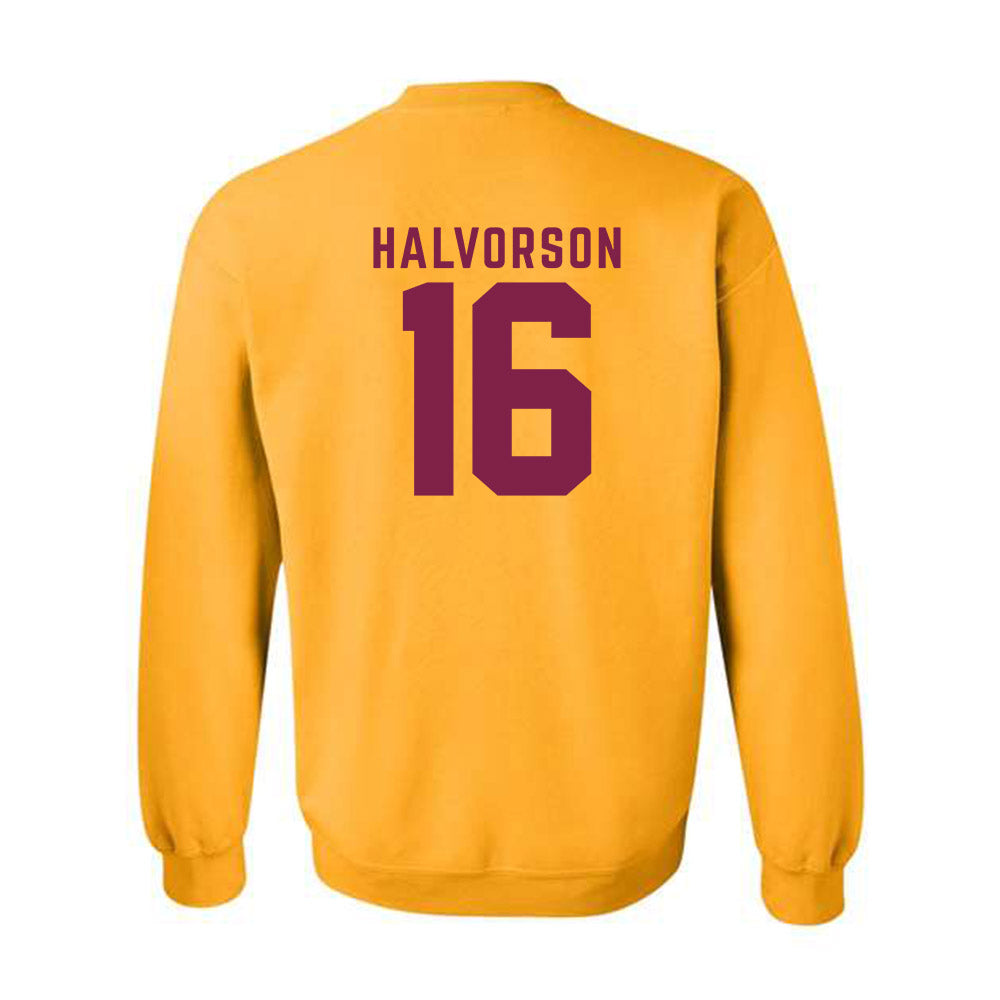 Arizona State - NCAA Baseball : Wyatt Halvorson - Classic Shersey Crewneck Sweatshirt-1