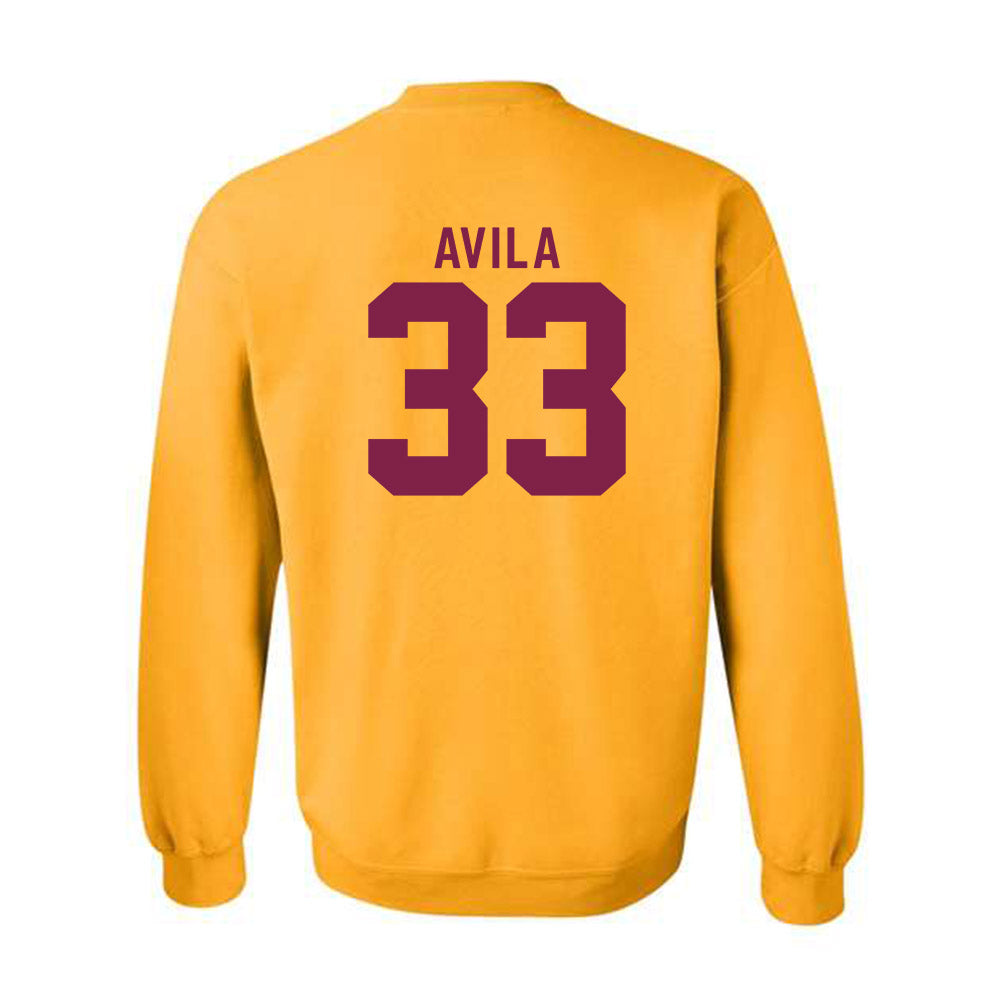 Arizona State - NCAA Softball : Yazzy Avila - Classic Shersey Crewneck Sweatshirt-1