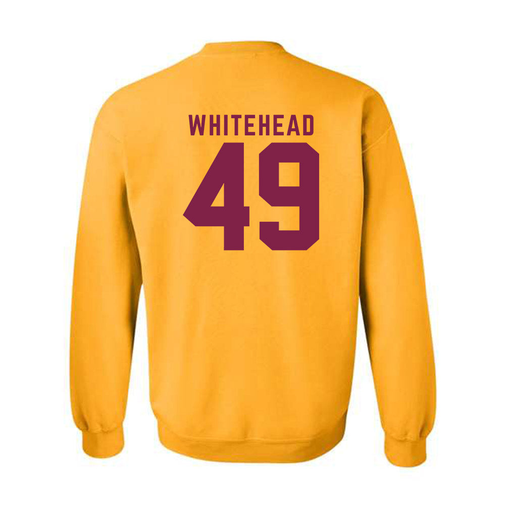 Arizona State - NCAA Men's Ice Hockey : Braxton Whitehead - Classic Shersey Crewneck Sweatshirt-1