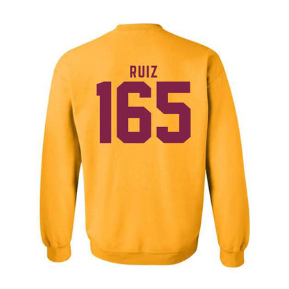 Arizona State - NCAA Wrestling : Nicco Ruiz - Classic Shersey Crewneck Sweatshirt-1