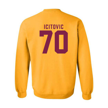 Arizona State - NCAA Men's Basketball : Jovan Icitovic - Classic Shersey Crewneck Sweatshirt-1