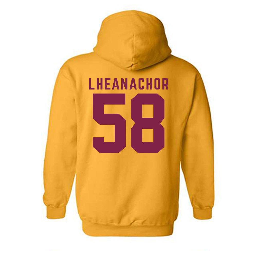 Arizona State - NCAA Football : Maxwell Lheanachor - Classic Shersey Hooded Sweatshirt-1