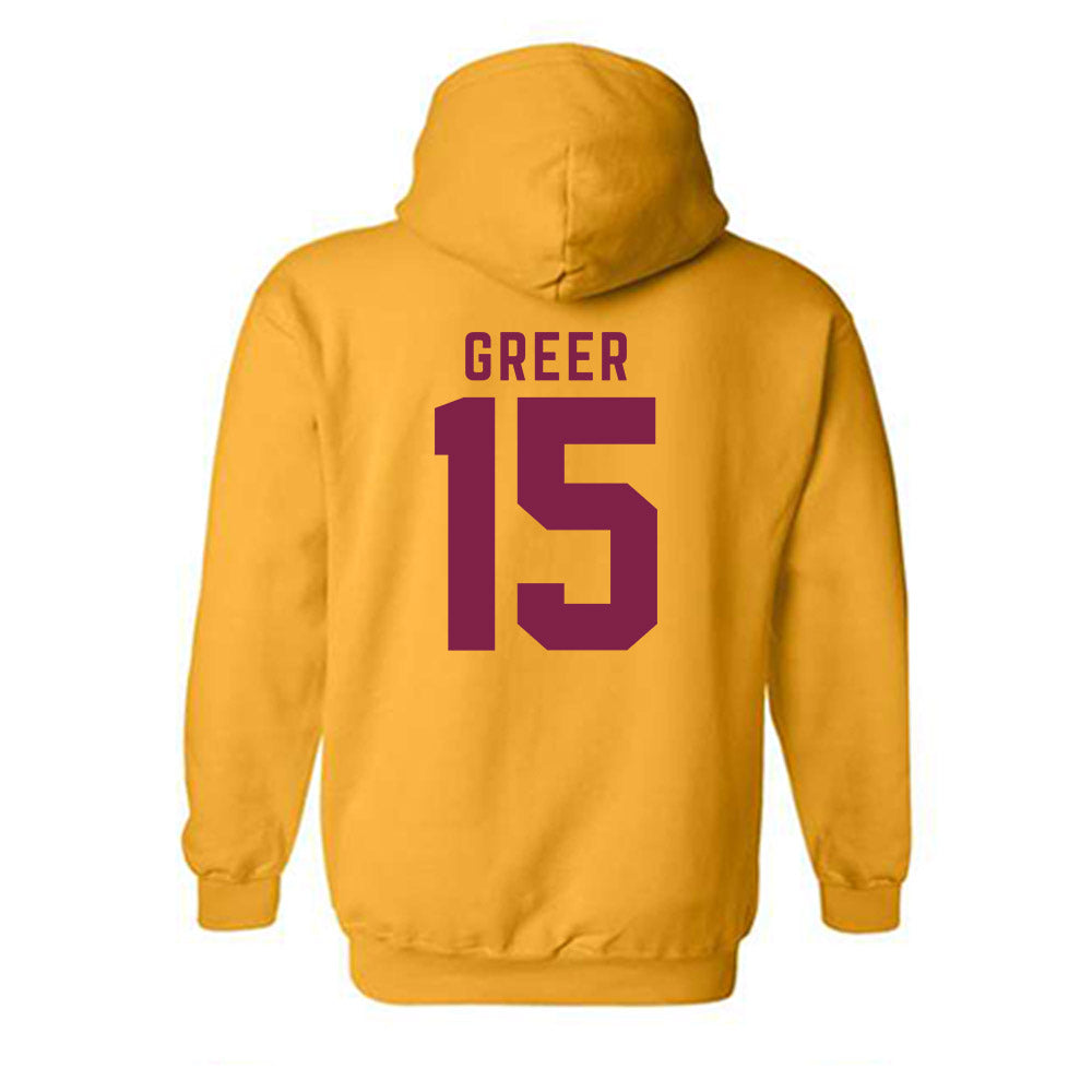 Arizona State - NCAA Women's Basketball : Heavenly Greer - Classic Shersey Hooded Sweatshirt