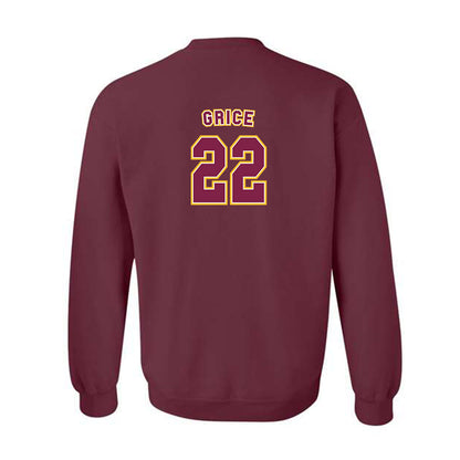 Arizona State - NCAA Women's Basketball : Timya Grice - Sports Shersey Crewneck Sweatshirt-1