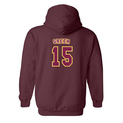 Arizona State - NCAA Women's Basketball : Heavenly Greer - Sports Shersey Hooded Sweatshirt