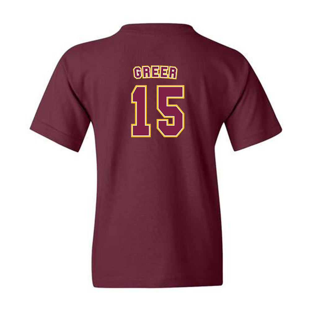 Arizona State - NCAA Women's Basketball : Heavenly Greer - Sports Shersey Youth T-Shirt