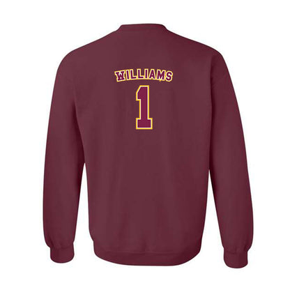 Arizona State - NCAA Women's Basketball : Amaya Williams - Sports Shersey Crewneck Sweatshirt-1