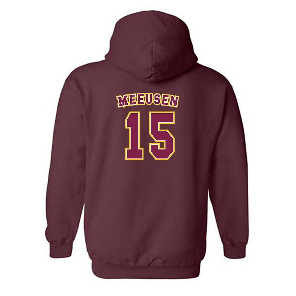 Arizona State - NCAA Men's Basketball : Noah Meeusen - Sports Shersey Hooded Sweatshirt-1