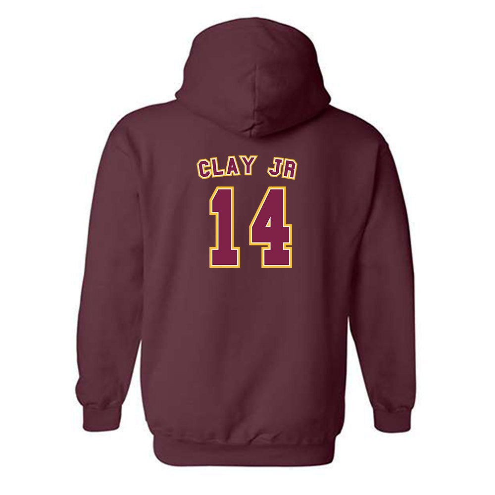 Arizona State - NCAA Men's Basketball : Chianti Clay Jr - Sports Shersey Hooded Sweatshirt